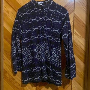 The Authentic Black and Grey Batik